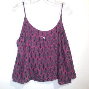 Lucy Love Spaghetti Strap Top Sz Large